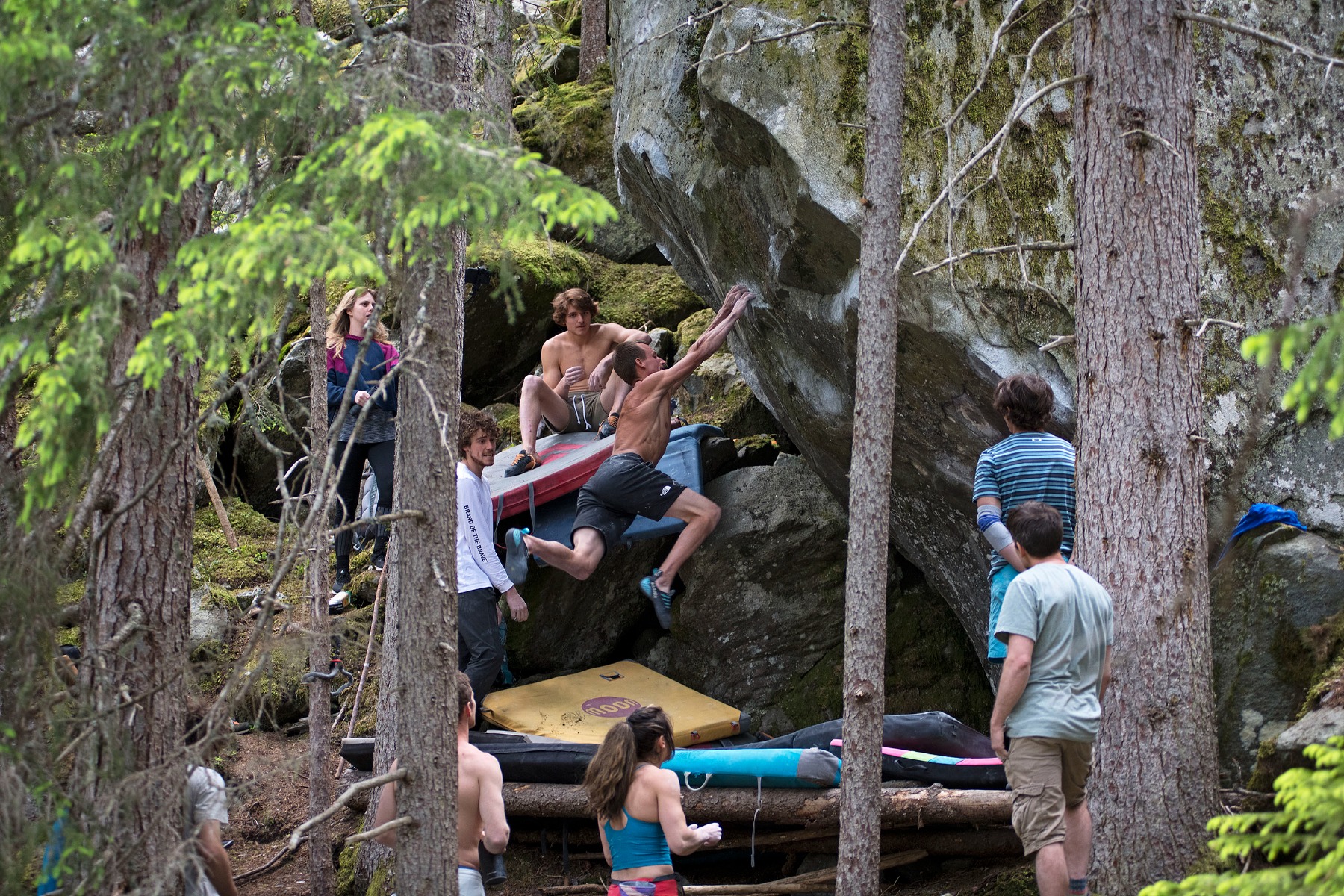 Nico Secomandi, foto Lukas Rüsch magic wood bouldering