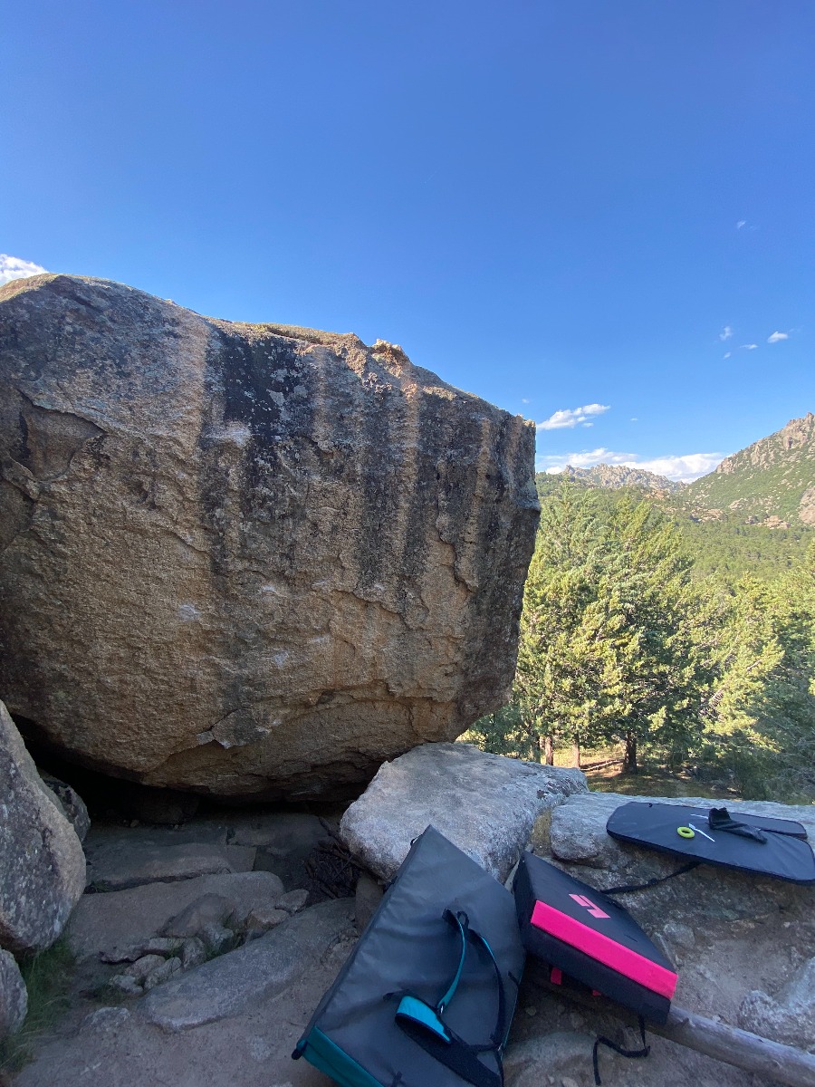 La Pedriza boulder