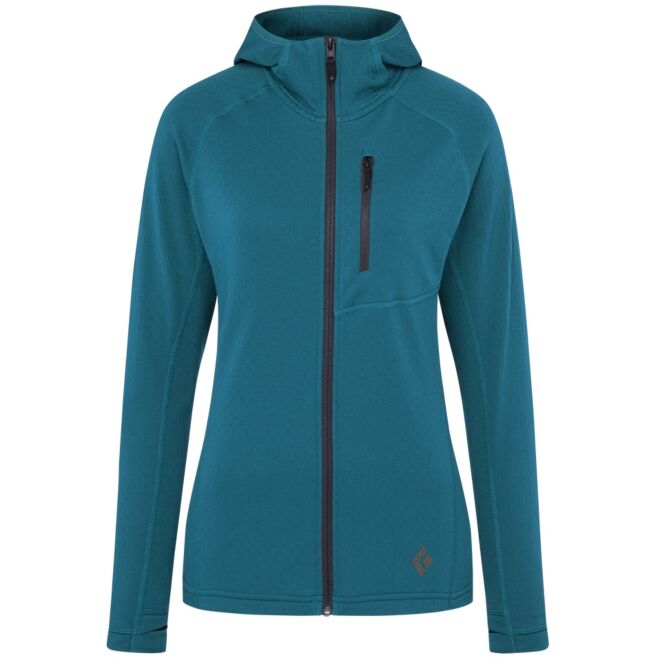 BD Black Diamond W Coefficient Fleece Hoody Women テクニカルフリースジャケット レディース