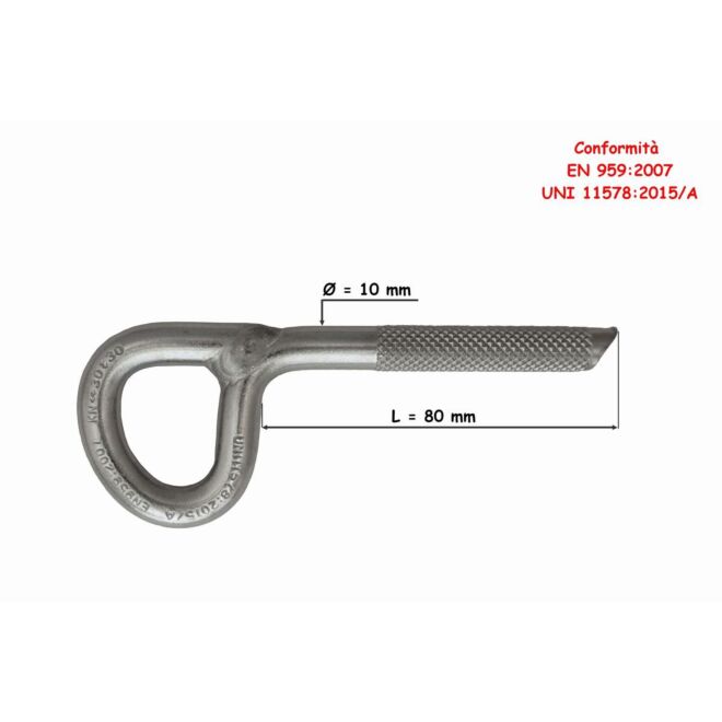 Raumer Superstar inox Ø10x80 mm 化学アンカー