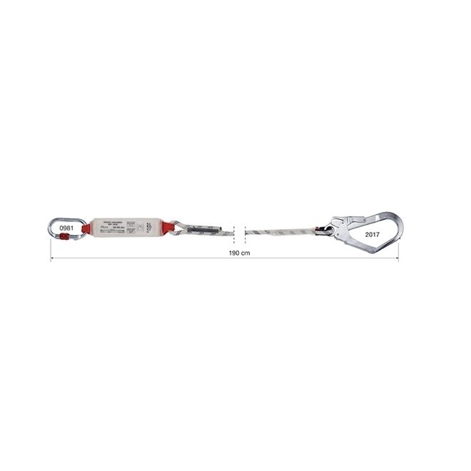 CAMP Shock Absorber Rope Single 高所作業用ロープ