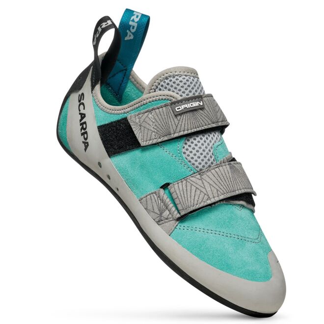 SCARPA Origin Woman マルディブ-ライトグレー クライミングシューズ