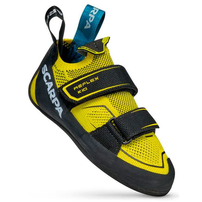 SCARPA Reflex/Y Yellow/Black 子供用クライミングシューズ
