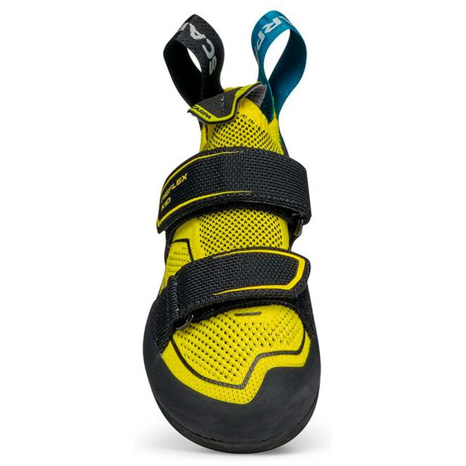 SCARPA Reflex/Y Yellow/Black 子供用クライミングシューズ