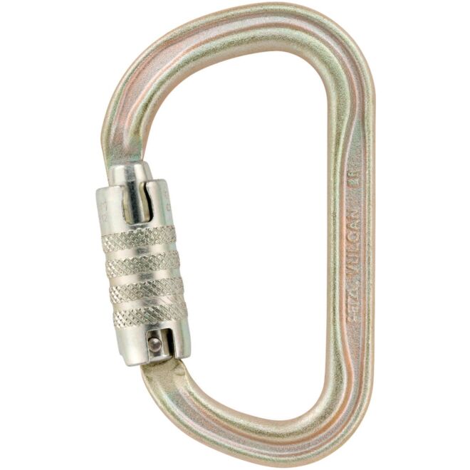 Petzl Vulcan トリプルモーションワーク用カラビナ ヨーロッパ版
