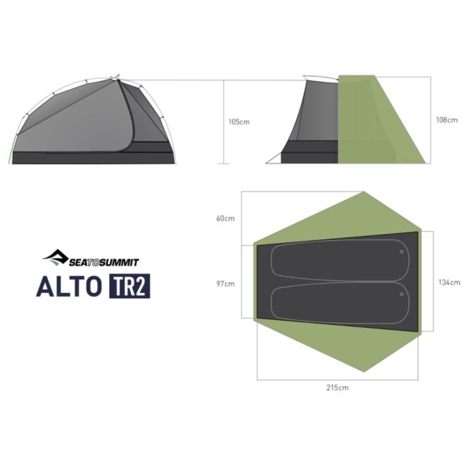 Sea To Summit Alto TR2 トレッキングテント