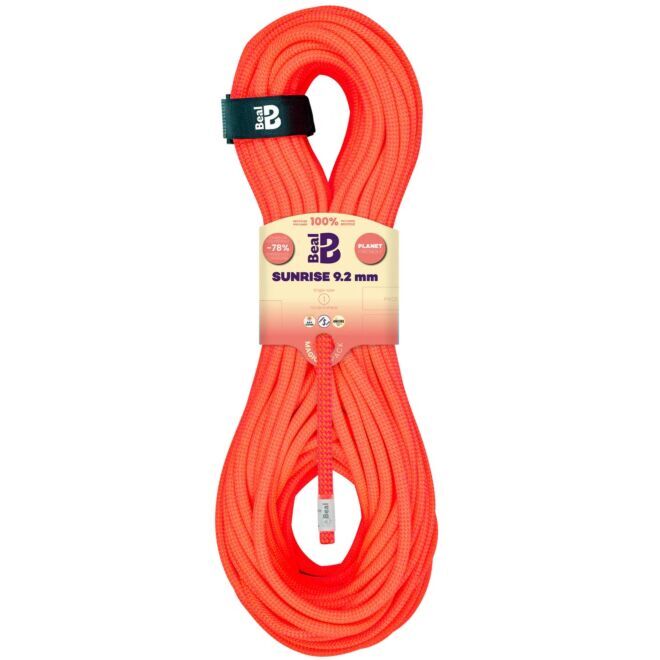 Beal Sunrise 9.2 mm Unicore Dry Cover クライミングロープ