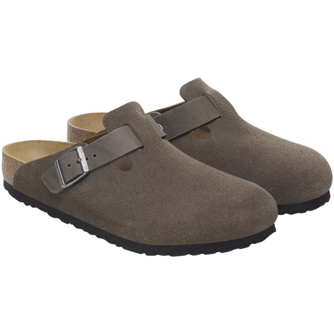 Birkenstock Boston スエードレザー サンダル