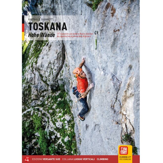 Versante Sud Toskana Hohe Wande ドイツ語のクライミングガイド