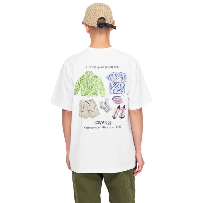 Gramicci Geared Up Tee メンズTシャツ