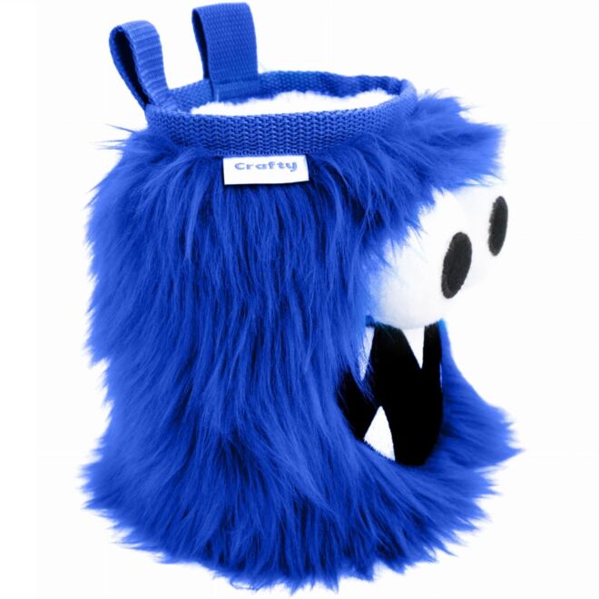 Crafty Climbing Dark Blue Five Toothed Monster チョークバッグ
