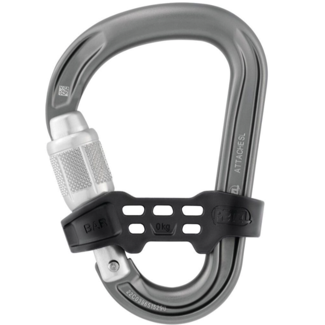 Petzl GriGri + Plus 確保器とクライミング用カラビナ