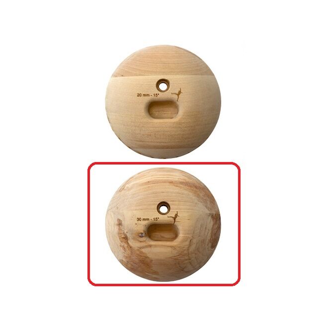 Metolius Wood Grips Pockets 15° セット 6 クライミングホールド