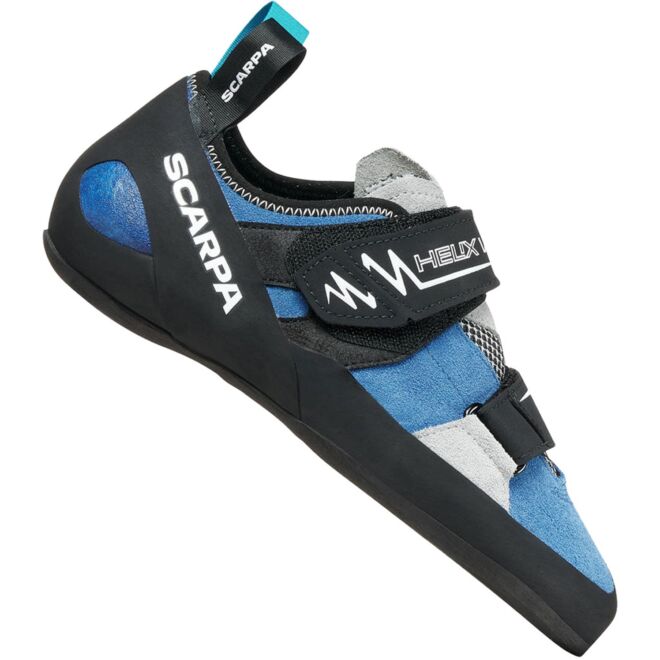 SCARPA Helix V Hyper Blue/Silver 男性用クライミングシューズ