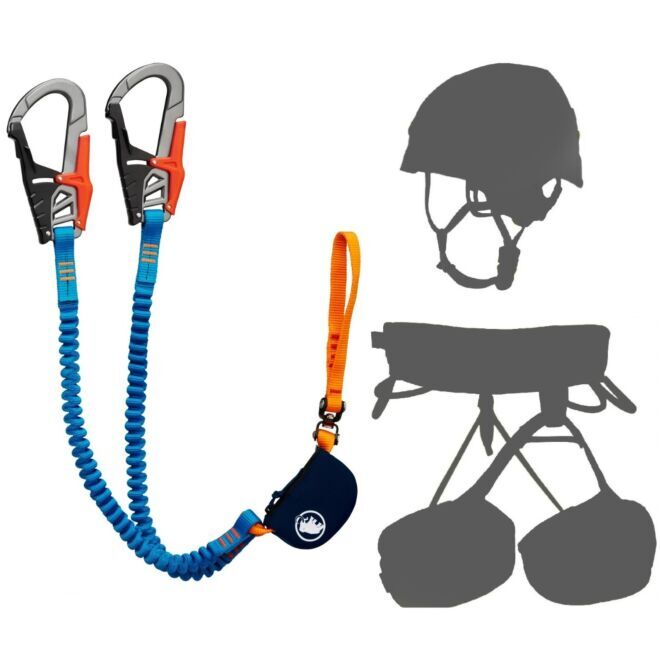 Oliunìd Deal Kit Mammut Skywalker Pro Turn ヴィアフェラータセット + ヘルメットとハーネス
