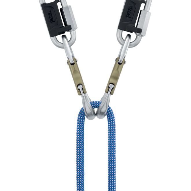 Petzl Tiptop Stainless（10個入り）クライミングビレイカラビナ