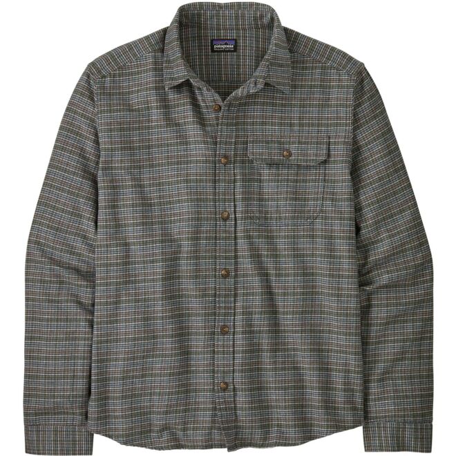 Patagonia M's L/S Cotton in Conversion LW Fjord Flannel Shirt 男性用シャツ