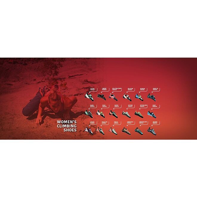 La Sportiva Solution Woman 女性用クライミングシューズ