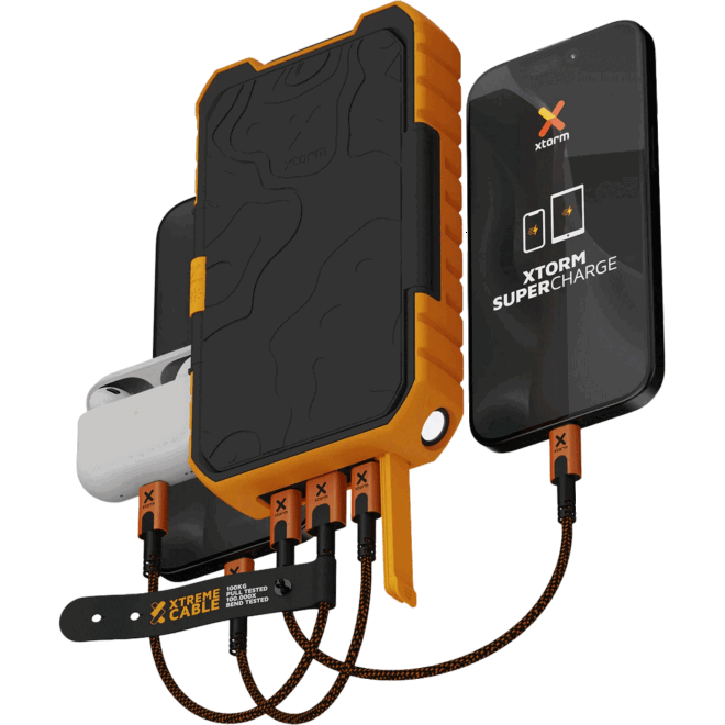 Xtorm Rugged Solar Powerbank 10,000 mAh - 20W ポータブル充電器